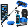 21" Long Windshield Cleaner Tool & Car Detailing Kit