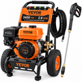 VEVOR Gas Pressure Washer, 3400 PSI 2.6 GPM, Gas Powered Pressure